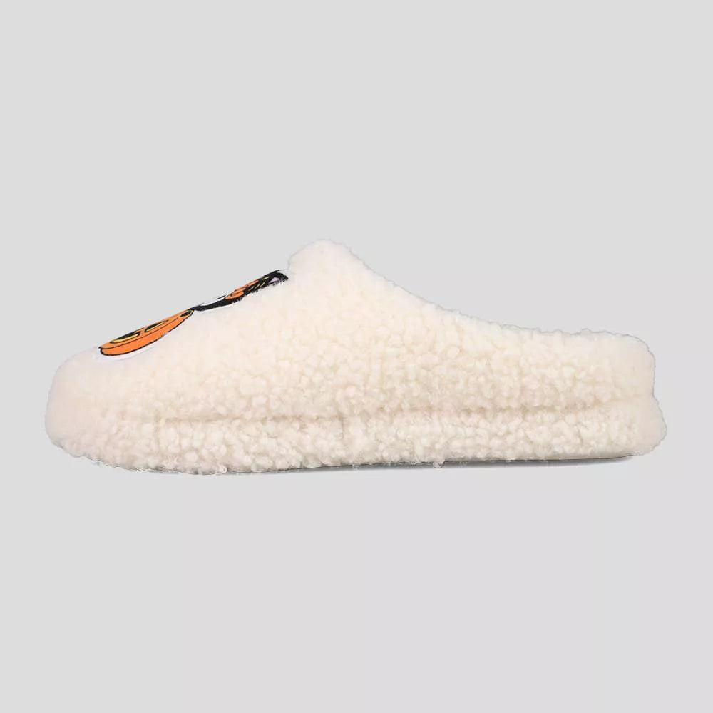 Women's Pumpkin Scuff Slide Slippers - Off-White