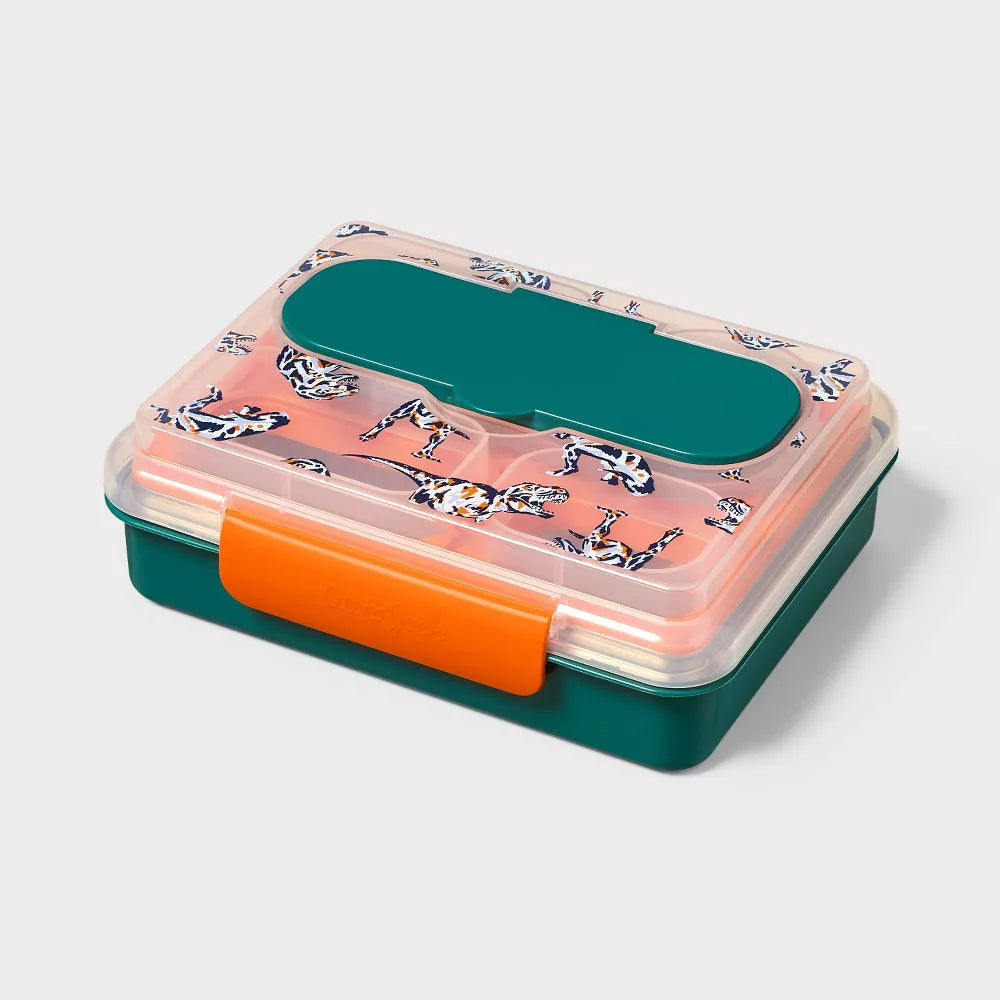 Cat & Jack bento lunch box prints Cars Strawberry Western Leopard Dino Ditsy Floral #color_CJ Dino