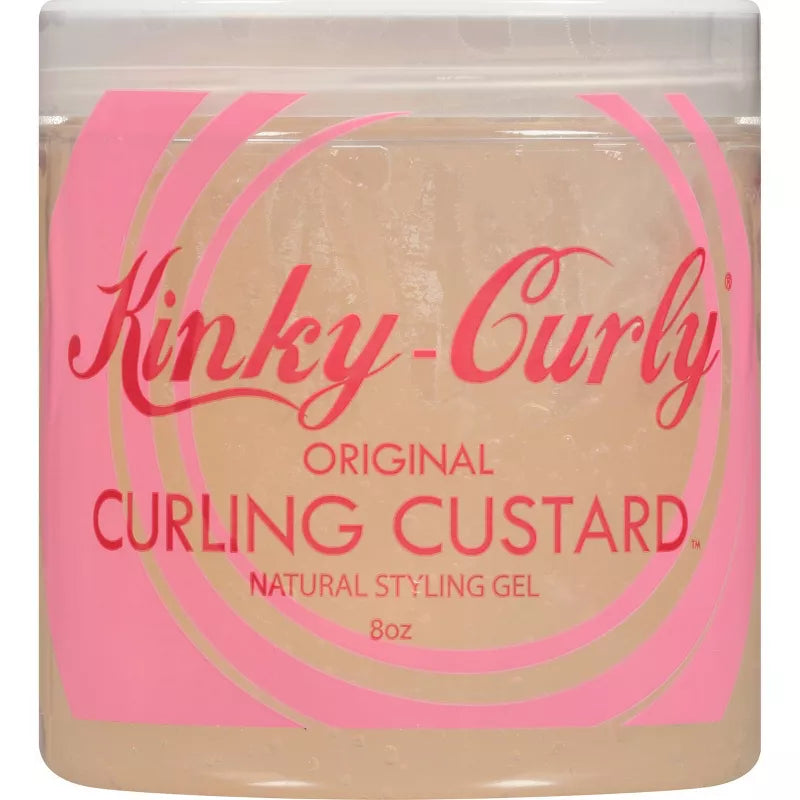 Kinky Curly - Original Curling Custard Natural Hair Styling Gel | Gel para definir rizos de forma natural