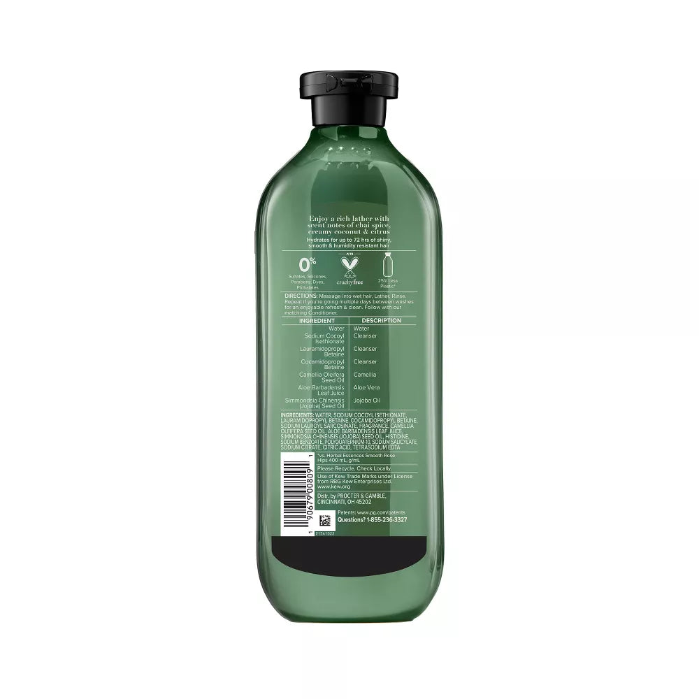 Shampoo con aceite de jojoba para cabello con frizz - Aloe vera y hierbas cítricas