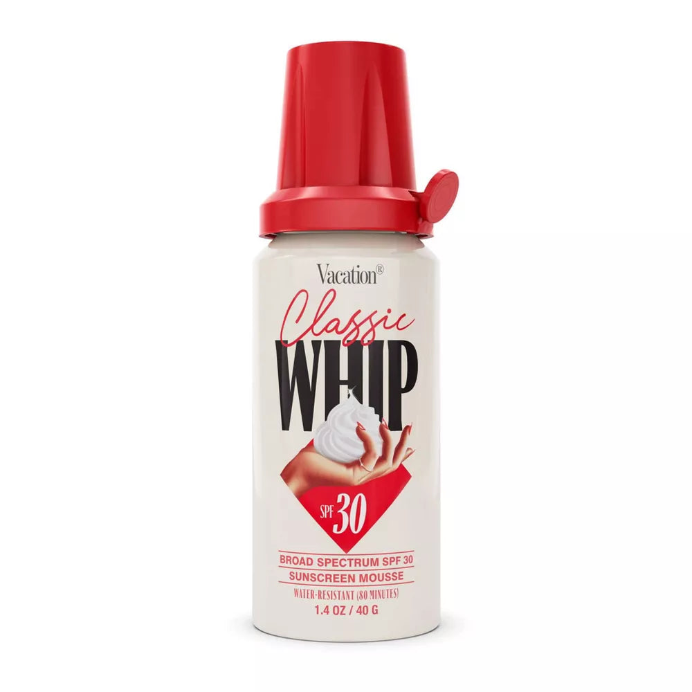 Vacation Classic Sunscreen Whip SPF 30 protector solar mousse corporal