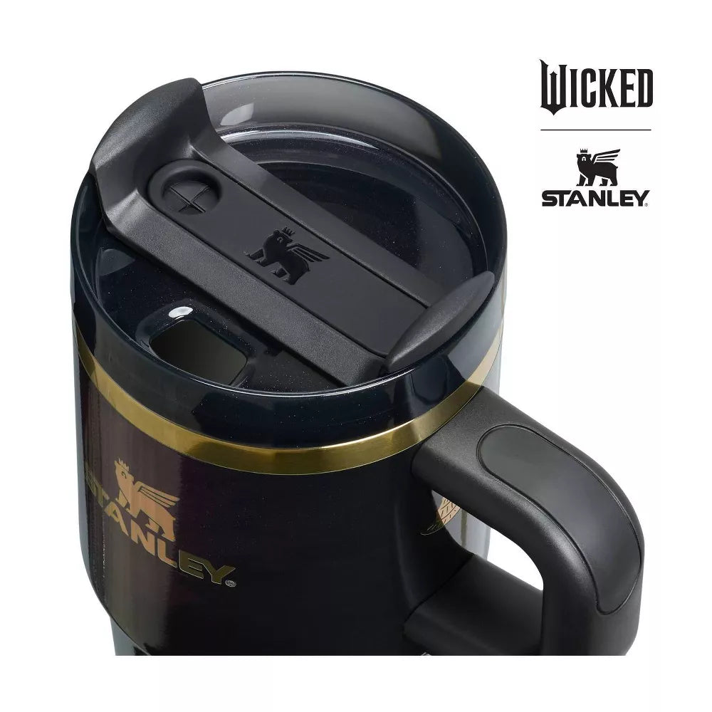 Stanley 20 oz Stainless Steel H2.0 Flowstate Quencher Tumbler - Elphaba For Good