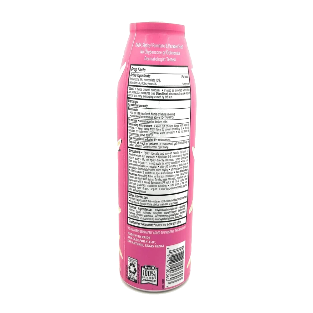 Mexican Vanilla Scented Sunscreen Spray SPF 50
