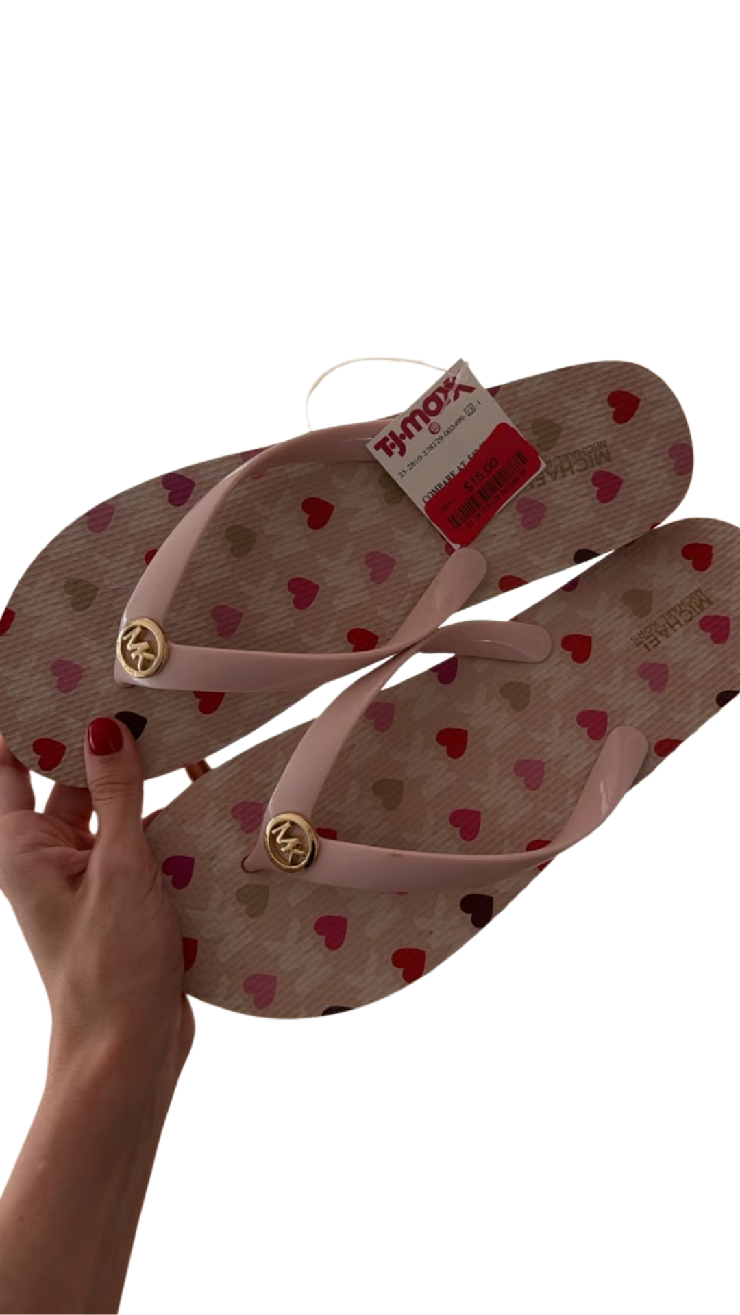 Heart Flip Flop - Talla 9 US (26 cm)