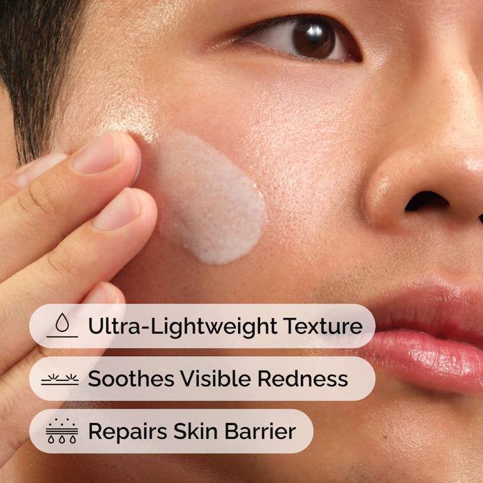 Rice Lipids + Ectoin Microemulsion Moisturizer for Soothing Hydration & Reduced Redness