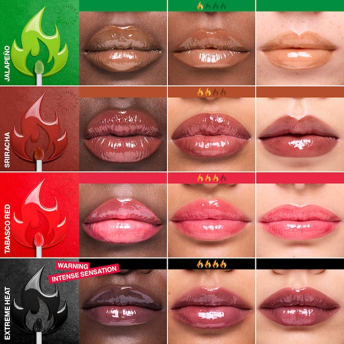Outrageous Plump Lip Gloss x Tabasco Set