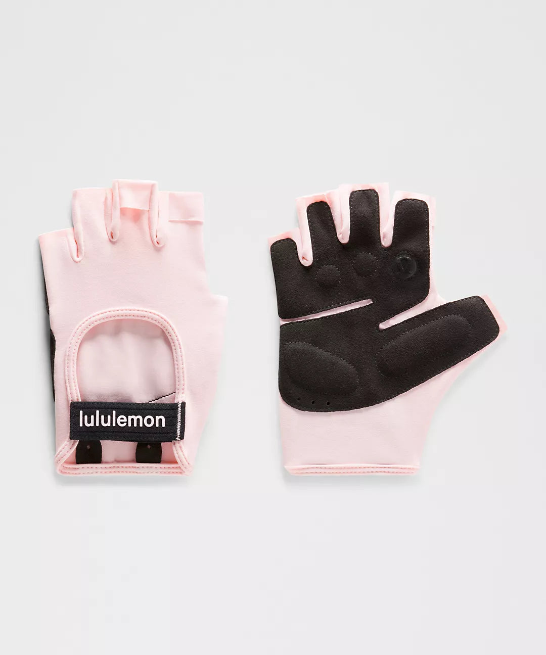 Wunder Train Padded Gloves Lululemon guantes unisex para pesas y entrenamiento de fuerza #color_LL Pink Pearl