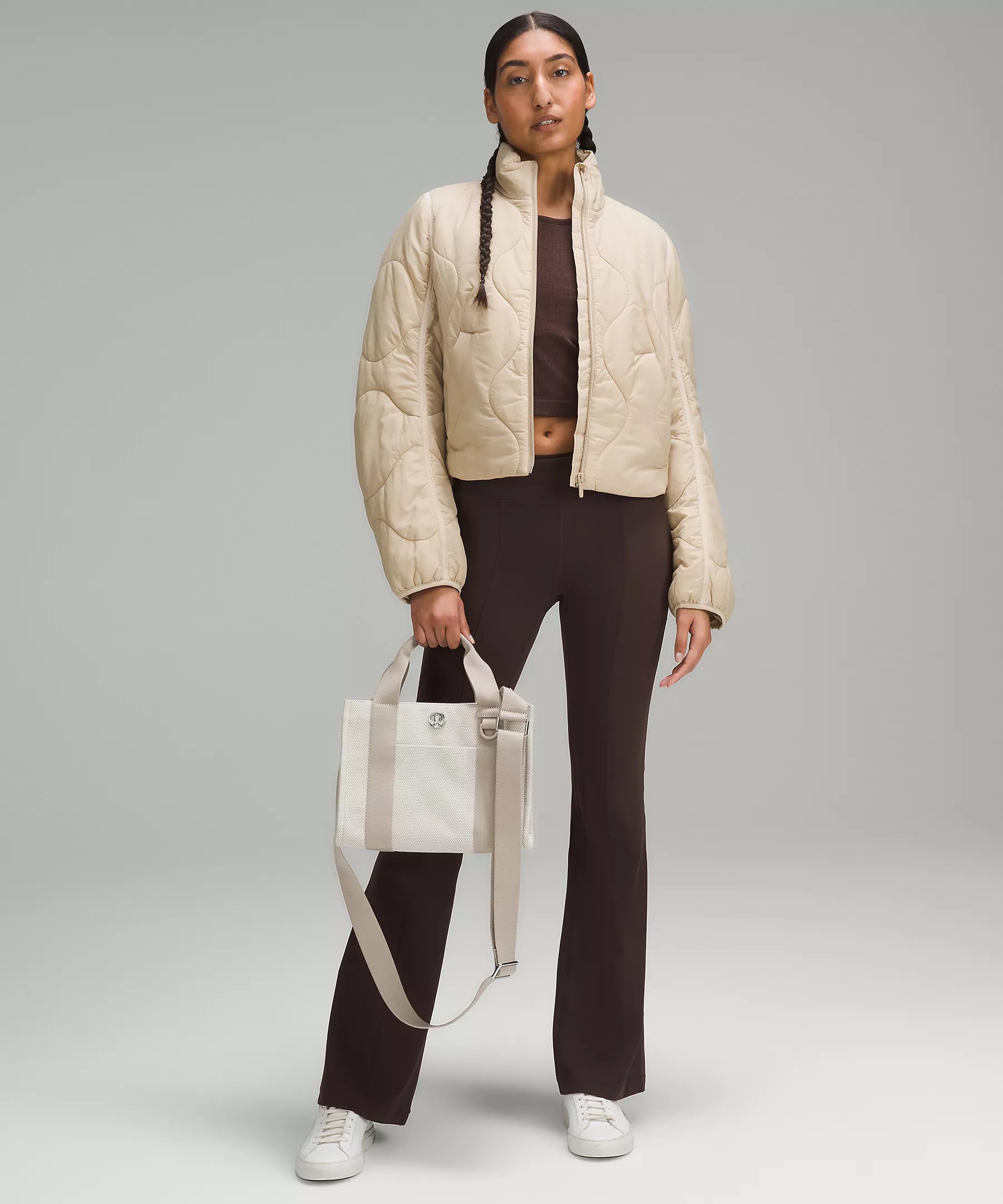 Two-Tone Canvas Mini Tote Bag 4.5L