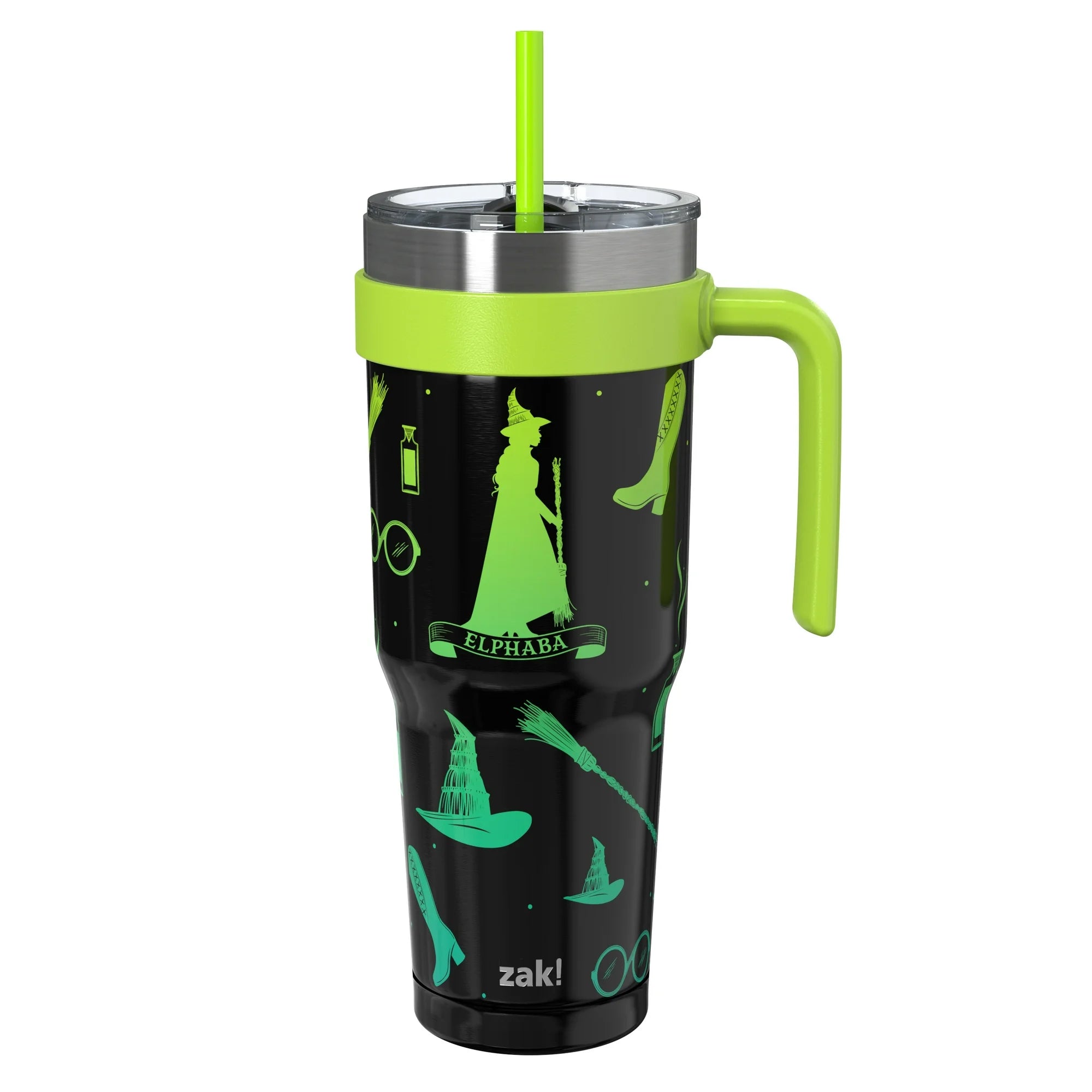 Wicked Halloween Straw Handle Tumbler