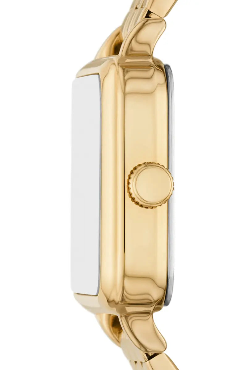 Fossil Colleen Bracelet Watch con brazalete dorado y carátula minimalista