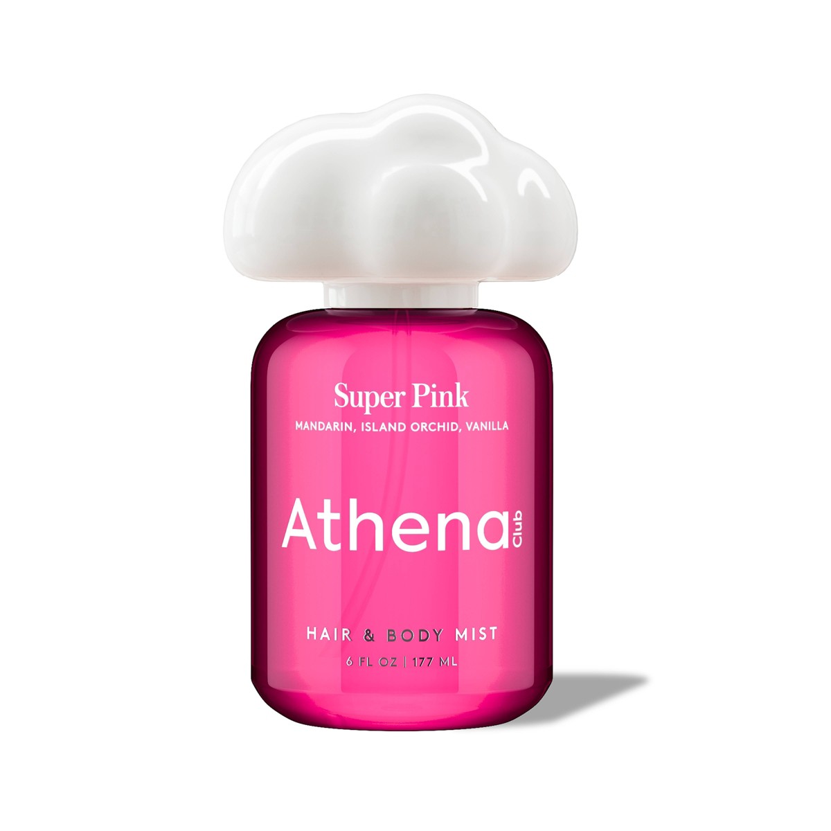 Athena Club Hair & Body Mist Super Pink 6 fl oz vista frontal
