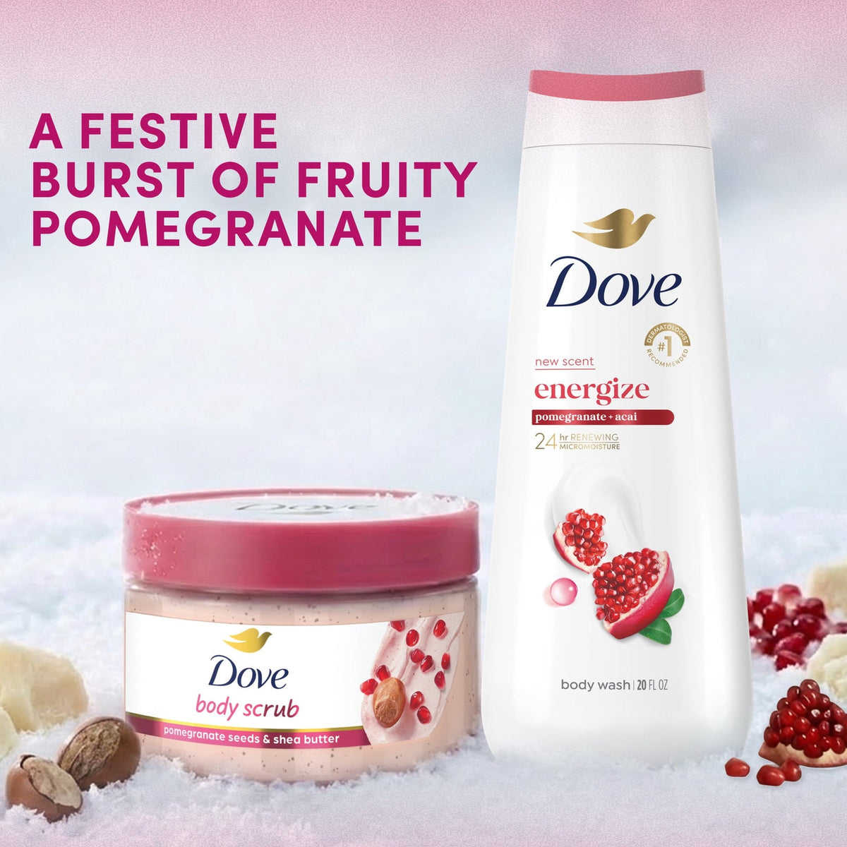 Dove Merry Berry Gift Set, fotografía 4 de 8 del set navideño