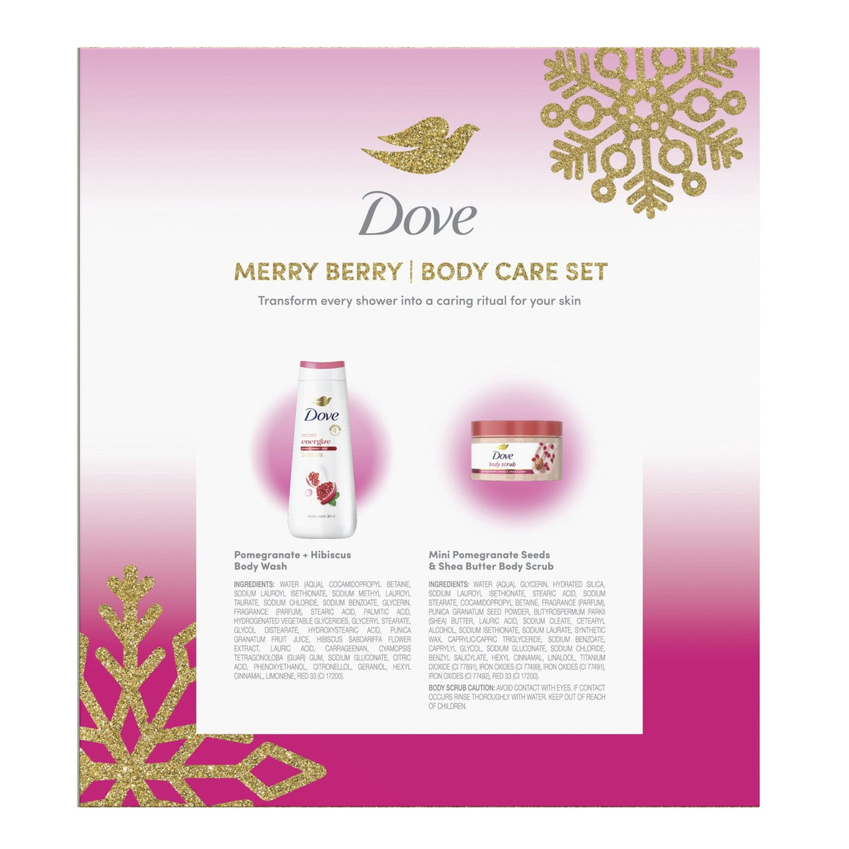 Dove Merry Berry Gift Set, fotografía 7 de 8 del set navideño