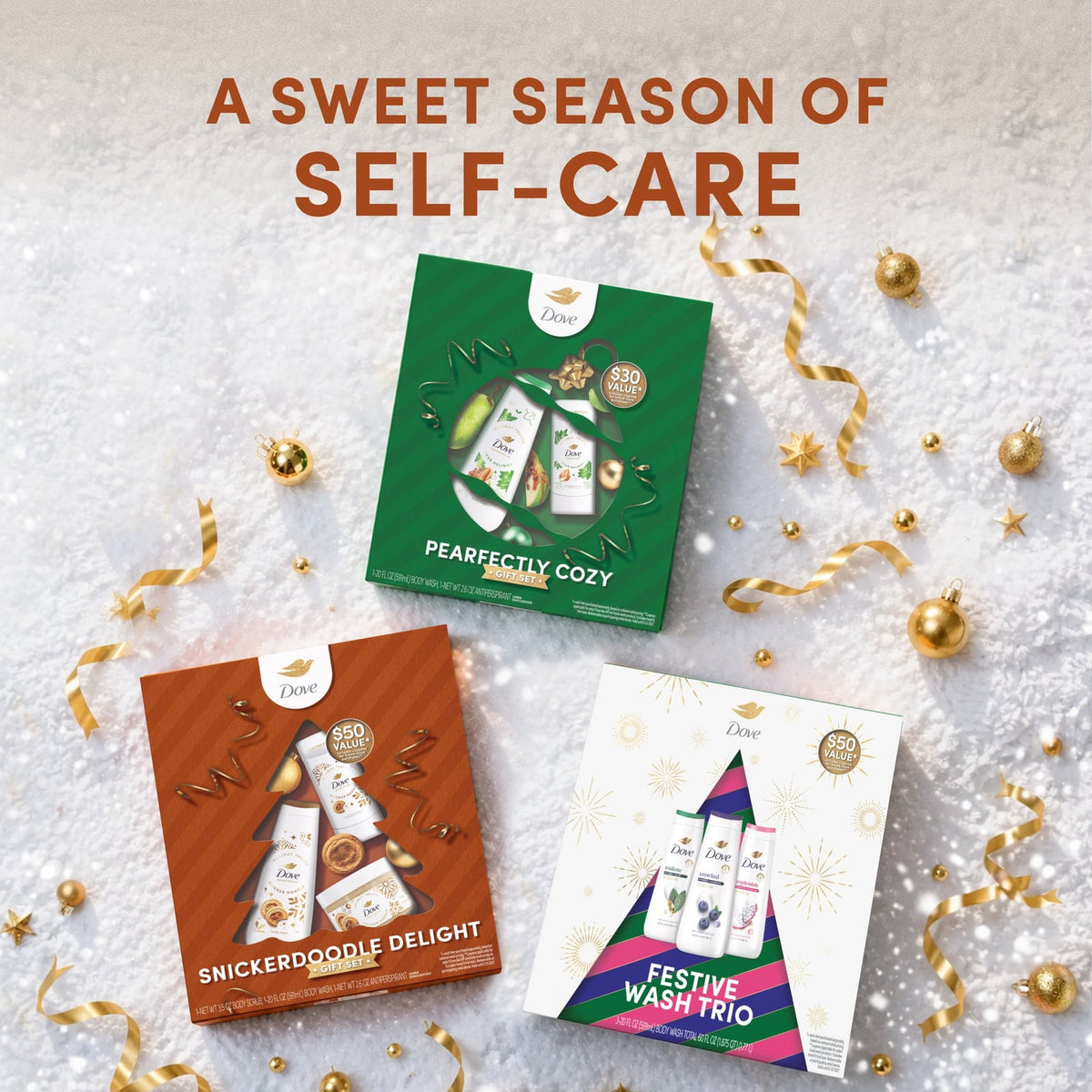 Dove Snickerdoodle Delight Gift Set, fotografía 6 de 9 del set navideño