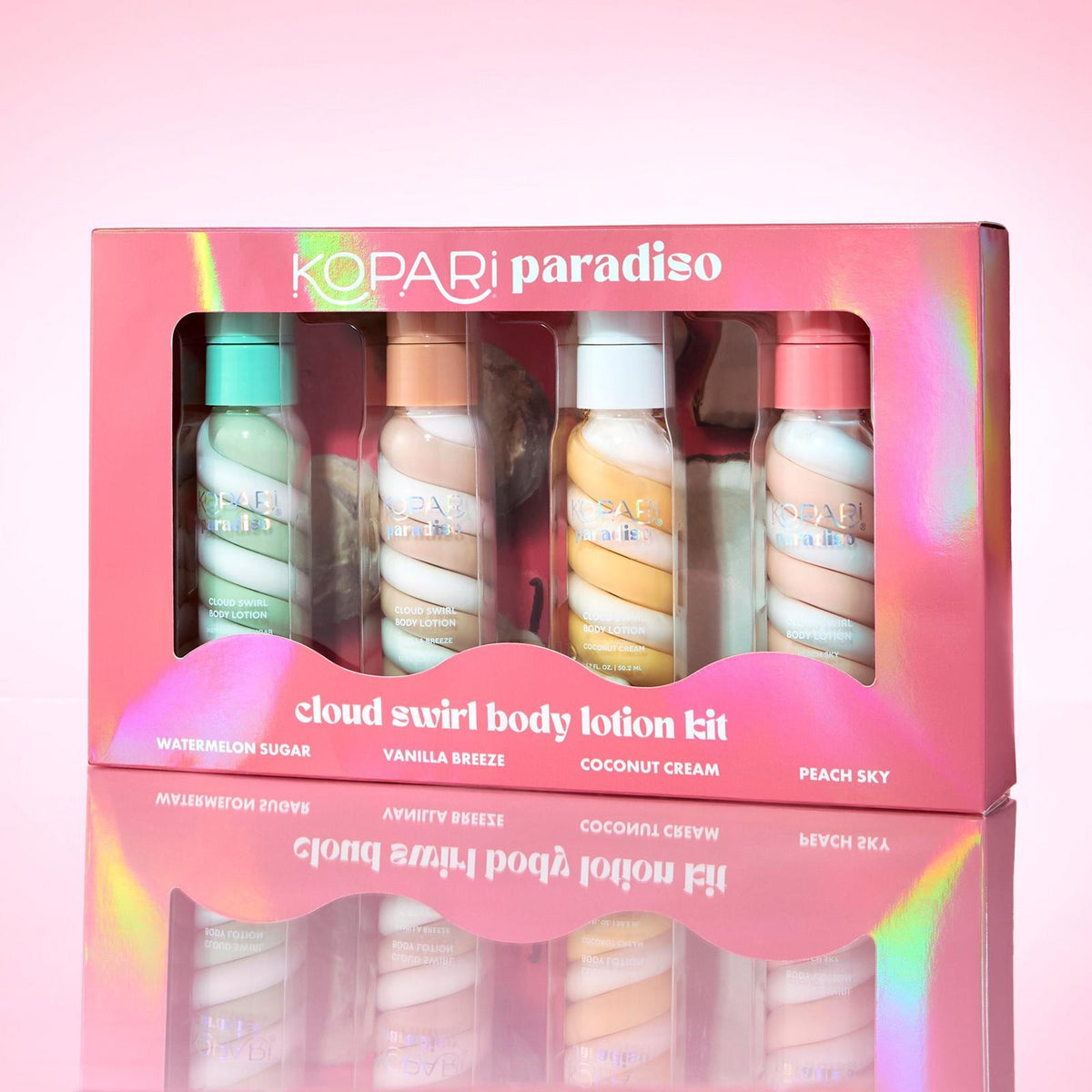 Kopari Cloud Swirl crema corporal Watermelon Sugar con aroma frutal de sandía, durazno y mango