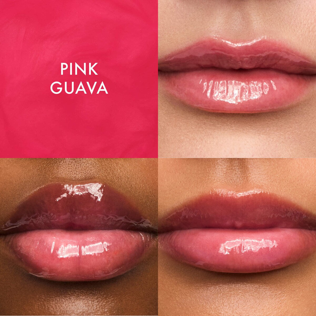 Mini bálsamos labiales Summer Fridays con brillo rosa y fórmula de textura suave no grasa