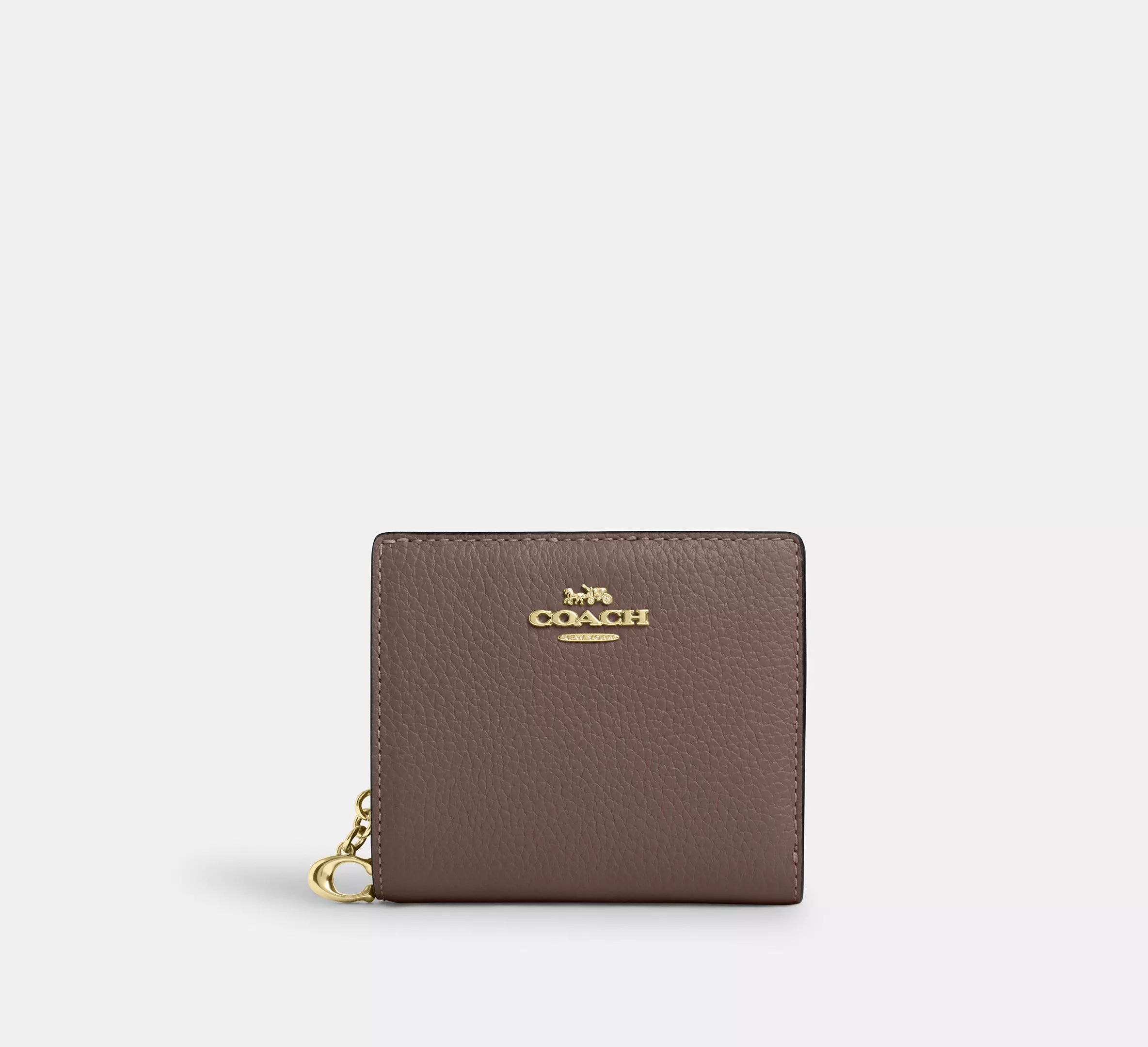 Snap Wallet - Pebbled Leather