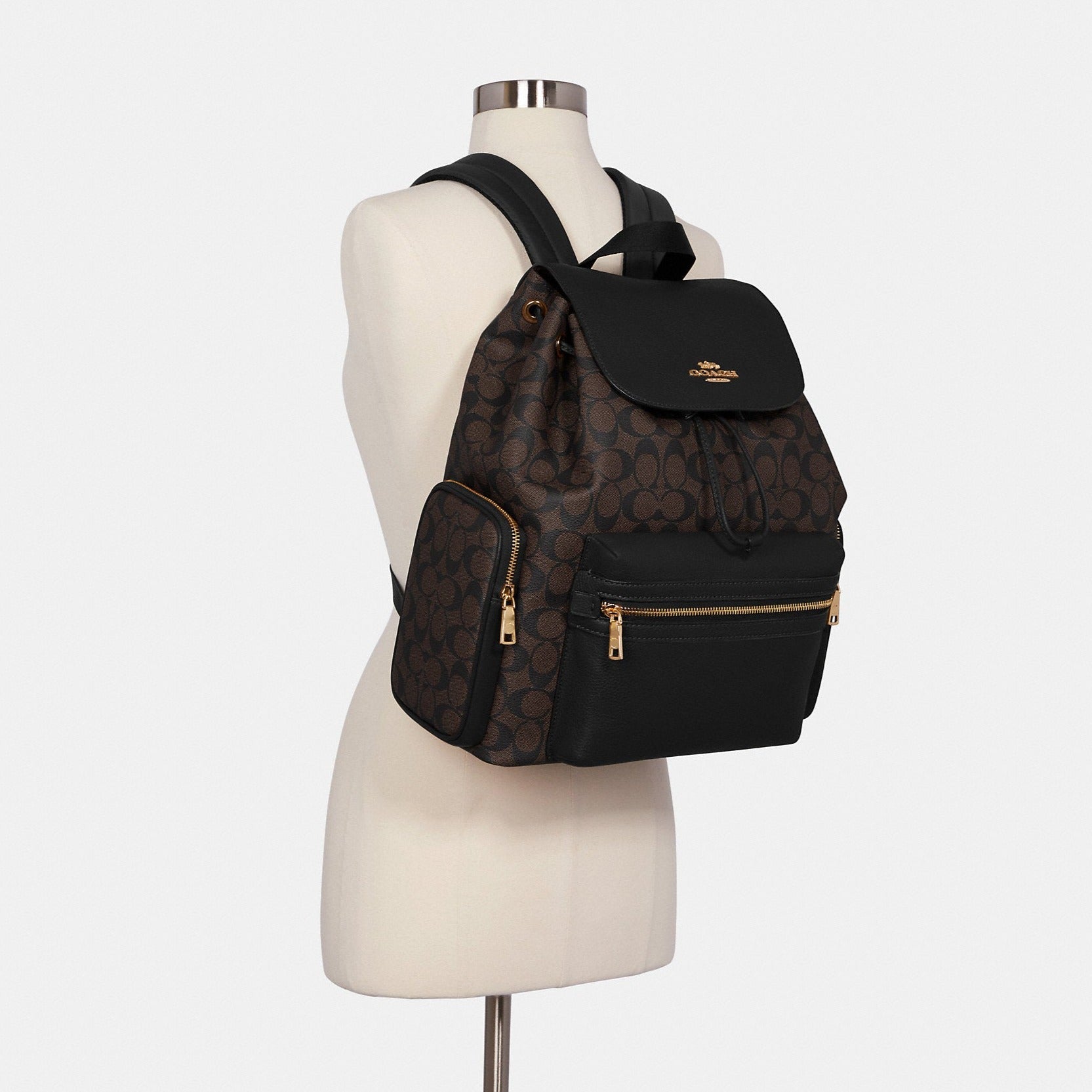 Baby Backpack In Signature Canvas