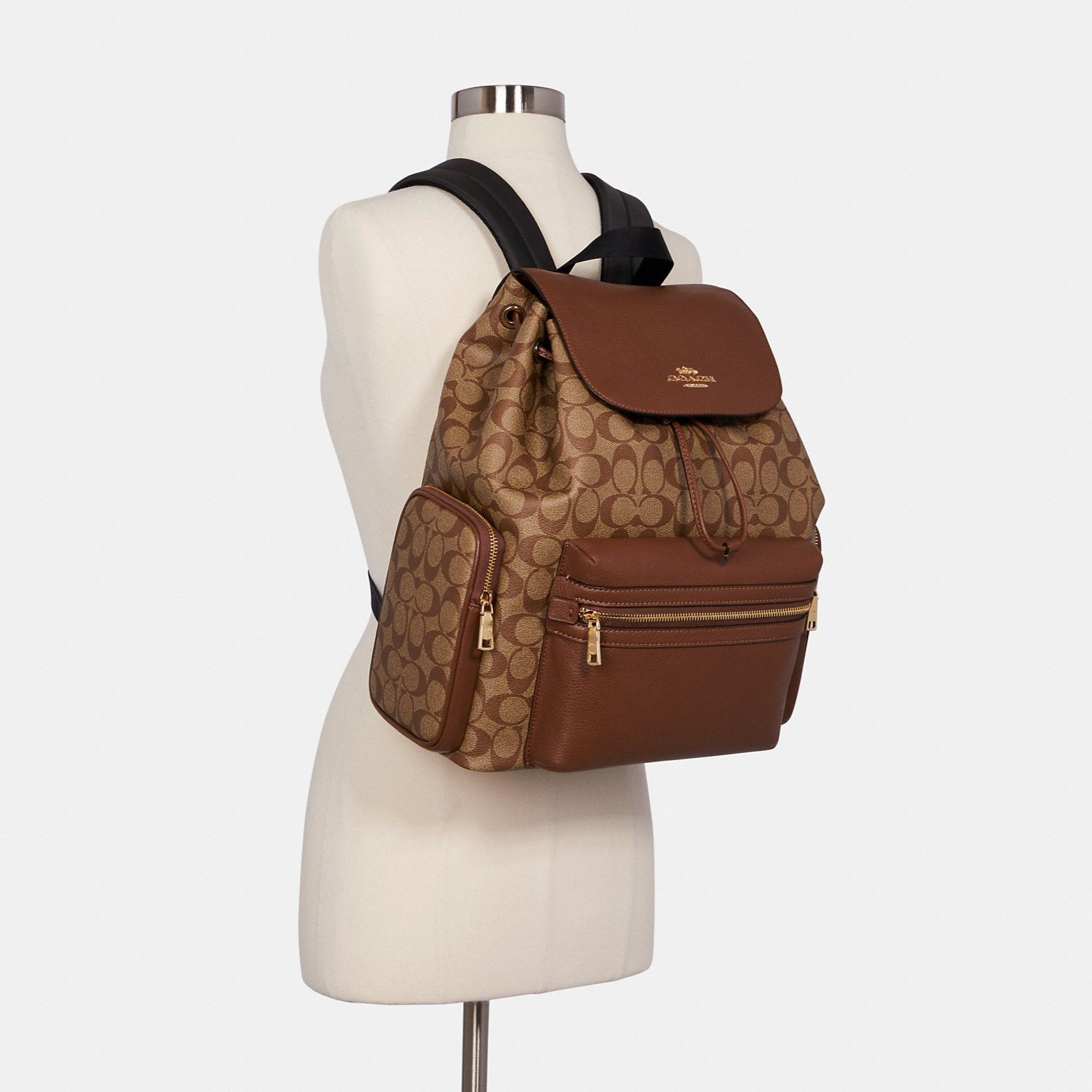 Baby Backpack In Signature Canvas