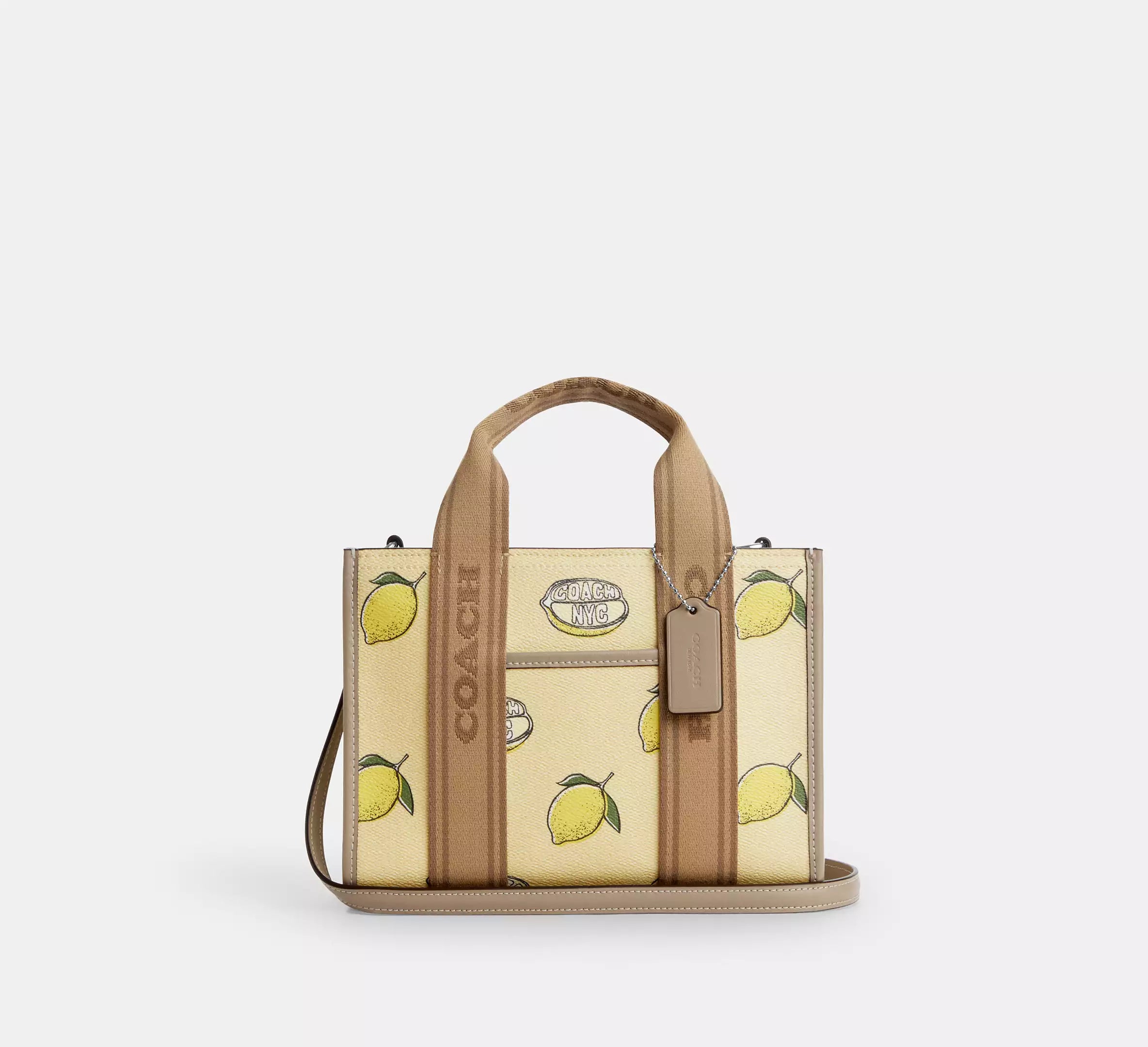 Smith Tote Bag 24 With Lemon Print