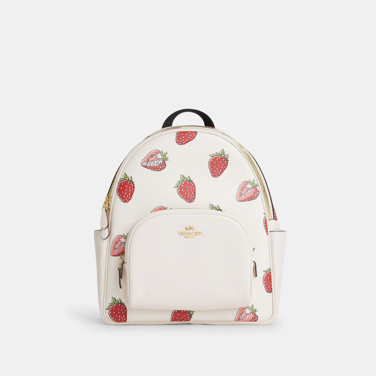 Coach - Court Backpack With Cherry Print | Mochila Coach