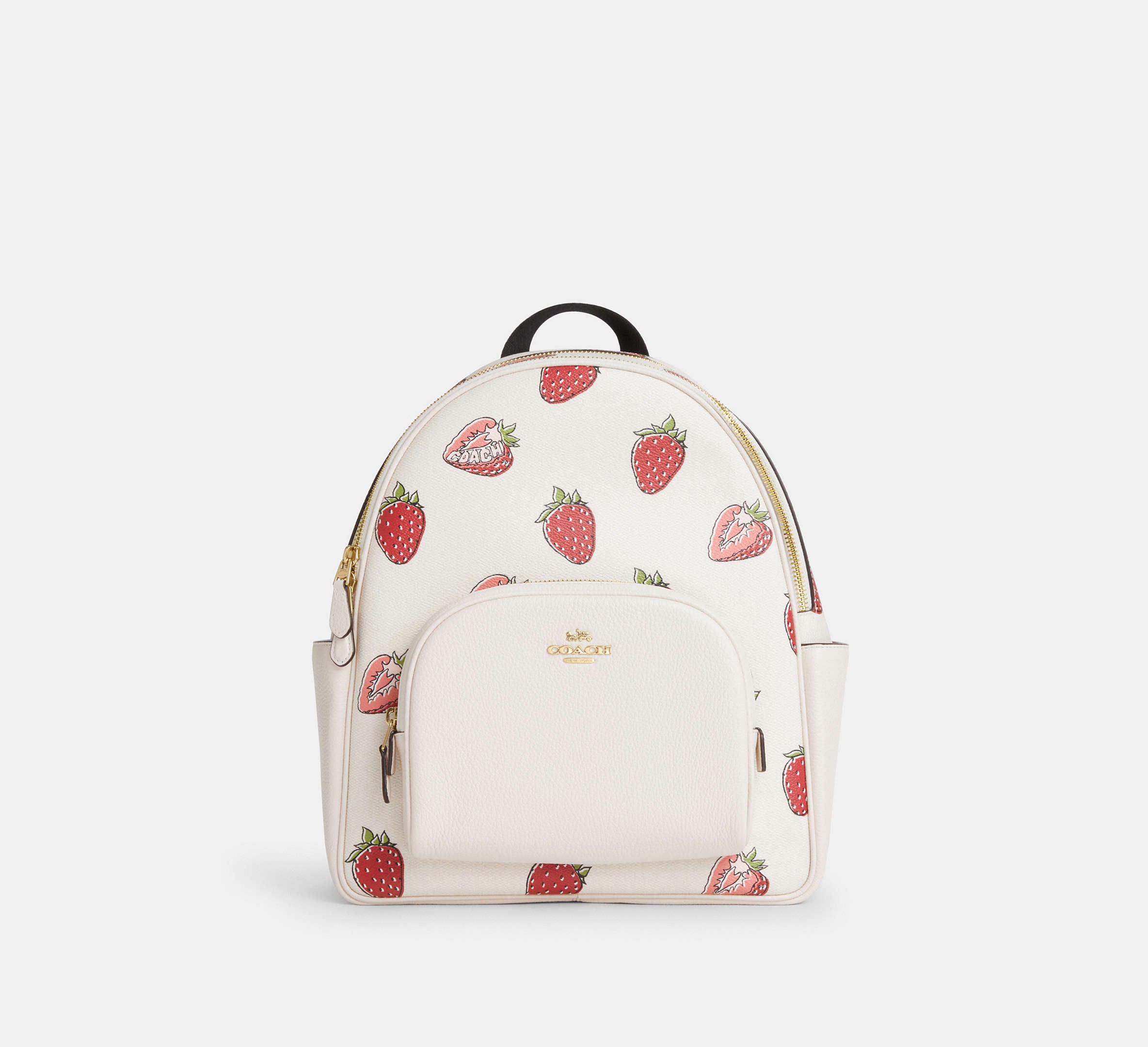 Court Backpack With Cherry Print