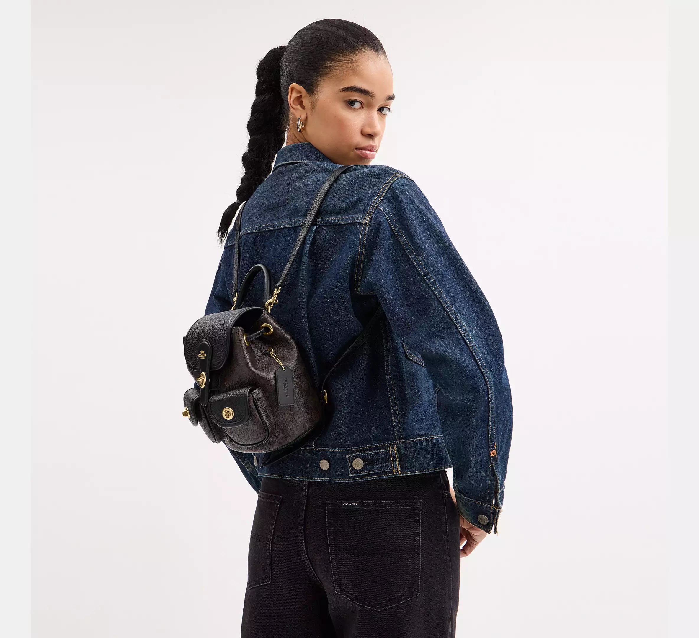 Hadley Backpack In Signature Canvas