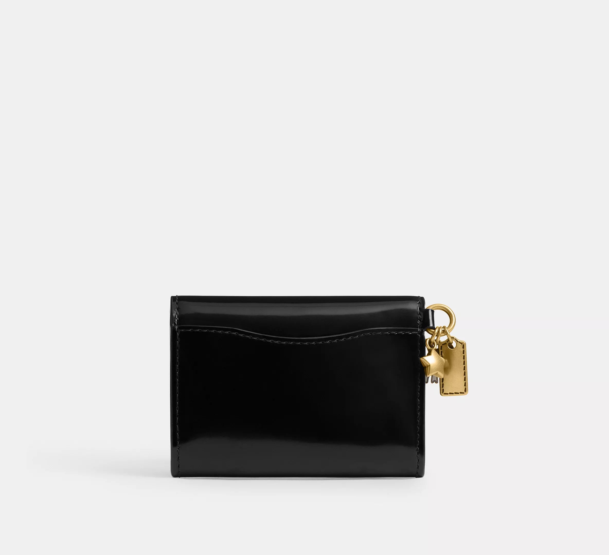 Essential Flap Card Case With Charms