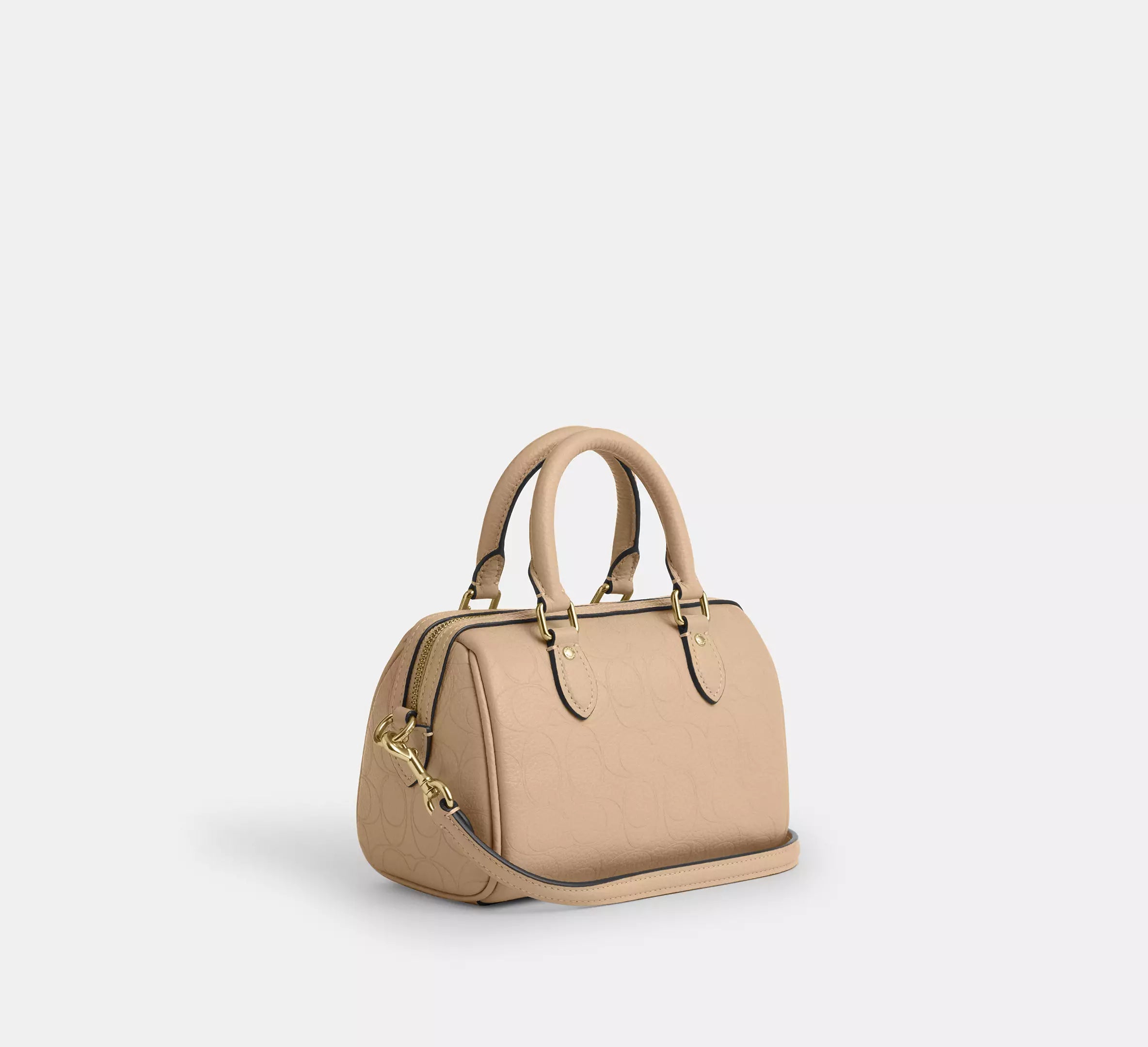 Mini Rowan Crossbody Bag In Signature Leather