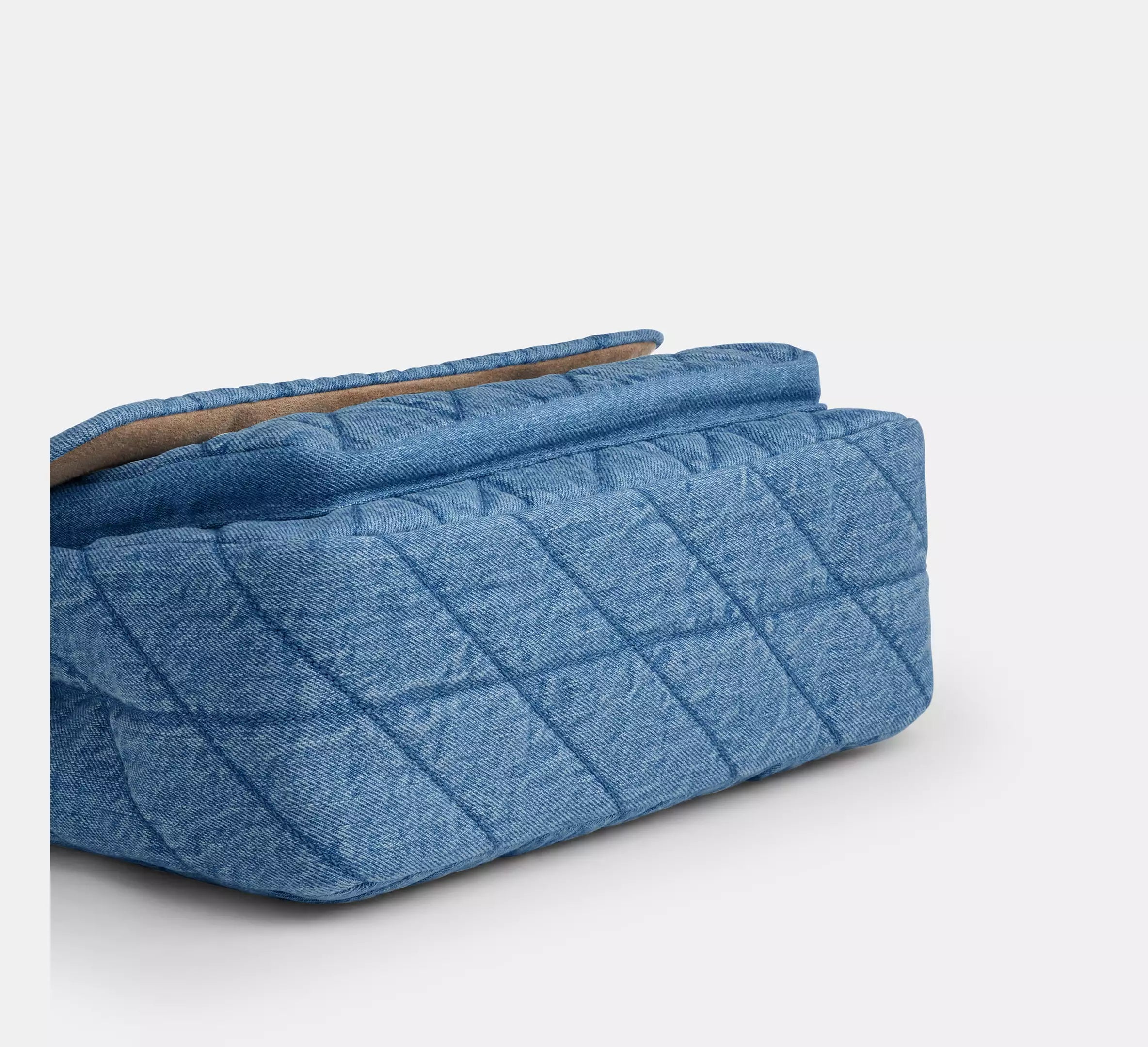 Elodie Crossbody Bag In Regenerative Cotton With Quilting