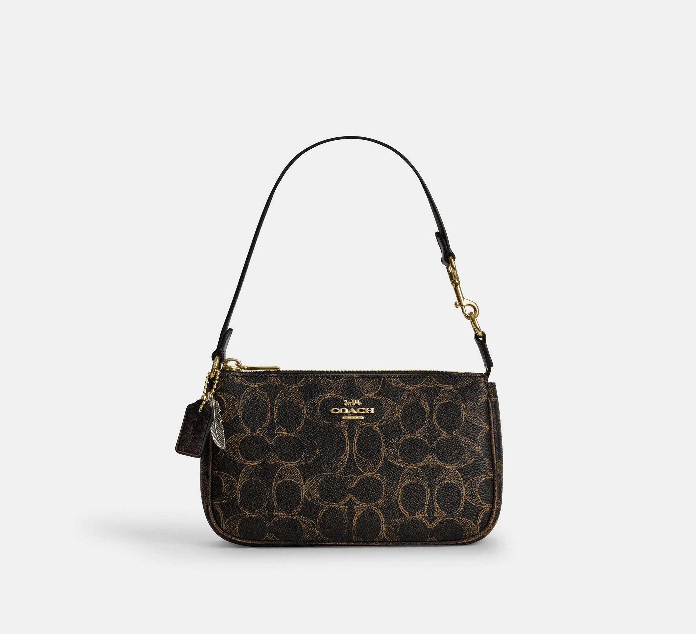Nolita 19 In Loved Signature Canvas With Charms