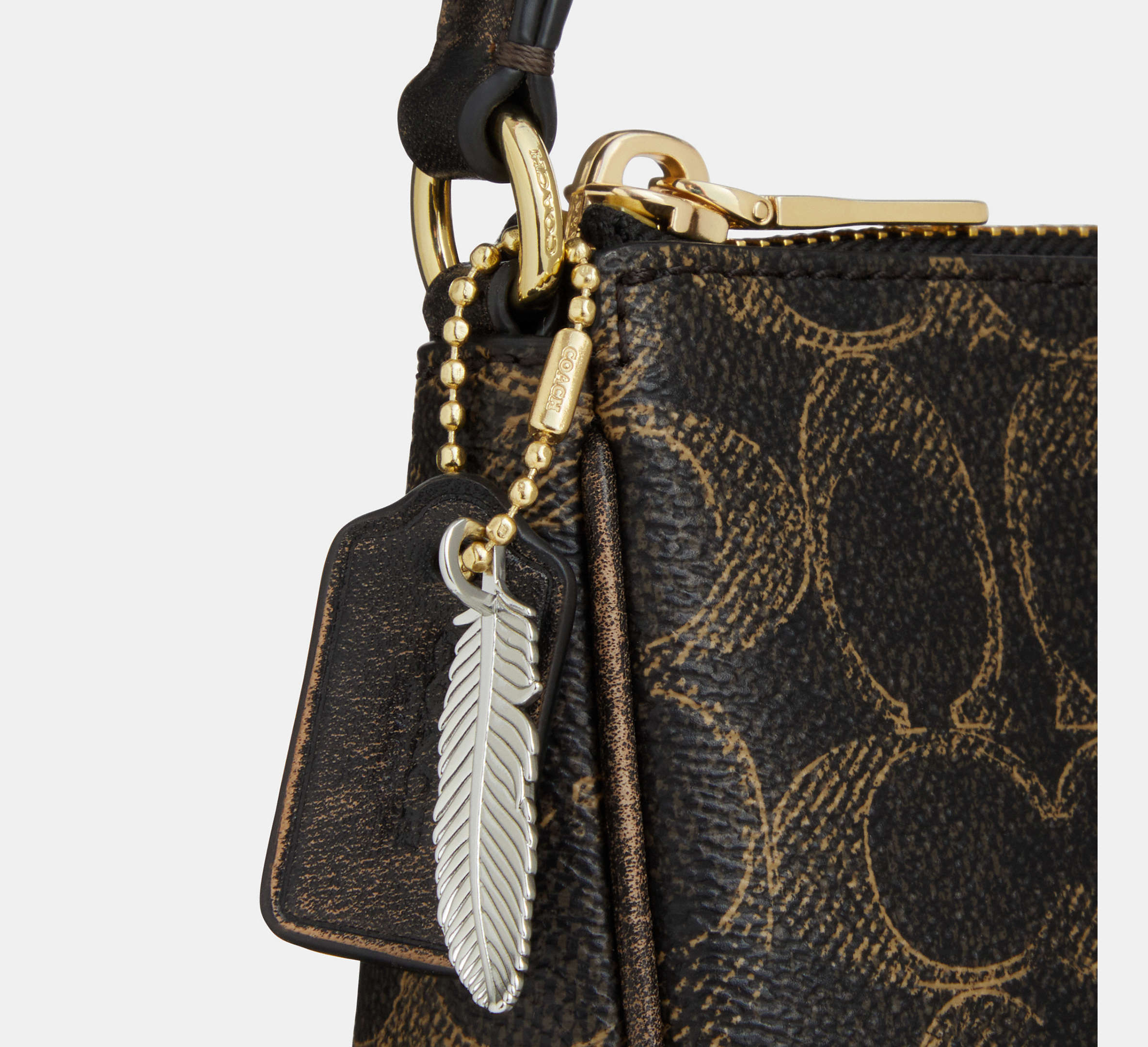 Nolita 19 In Loved Signature Canvas With Charms