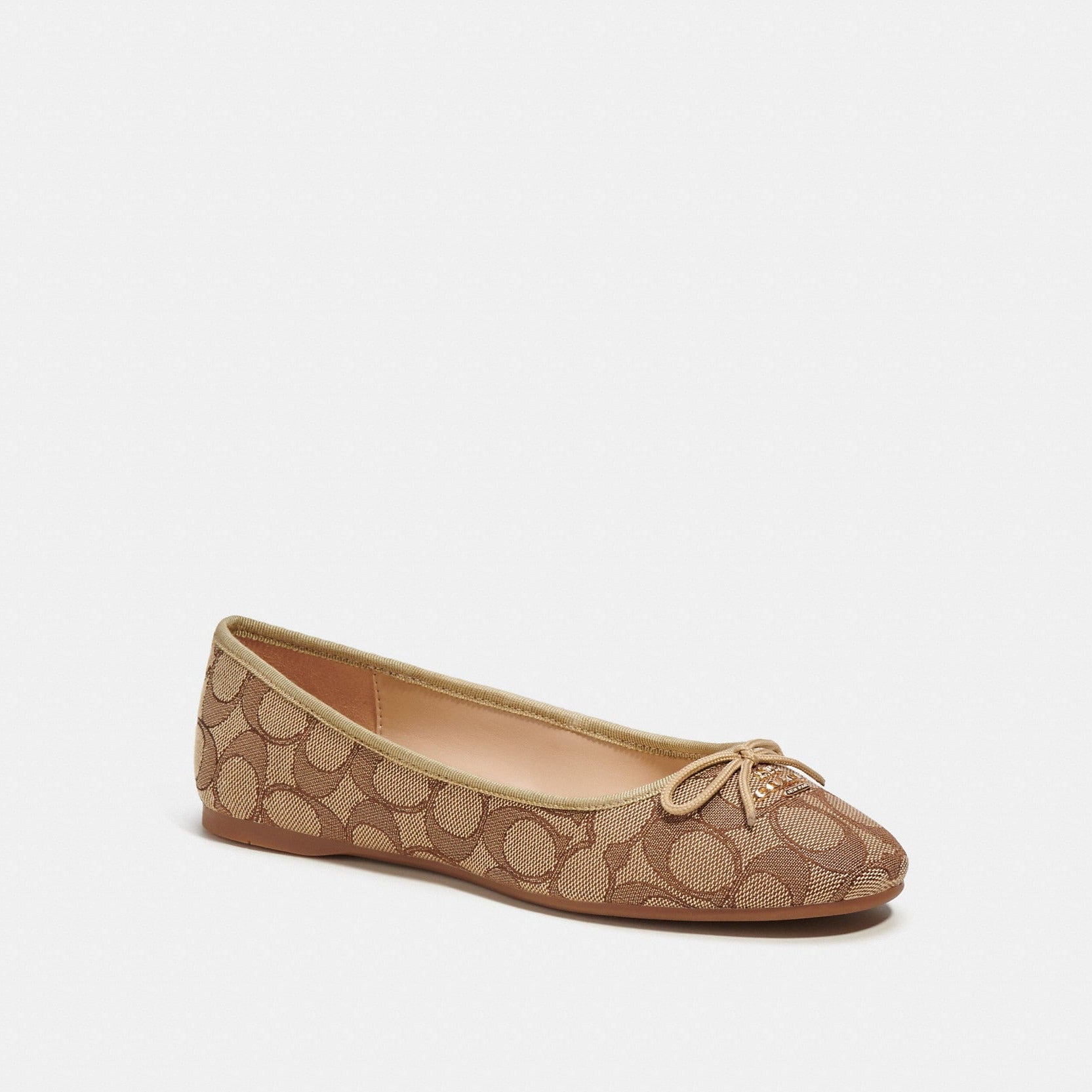 Coach - Alina Ballet In Signature Jacquard | Flats para Dama