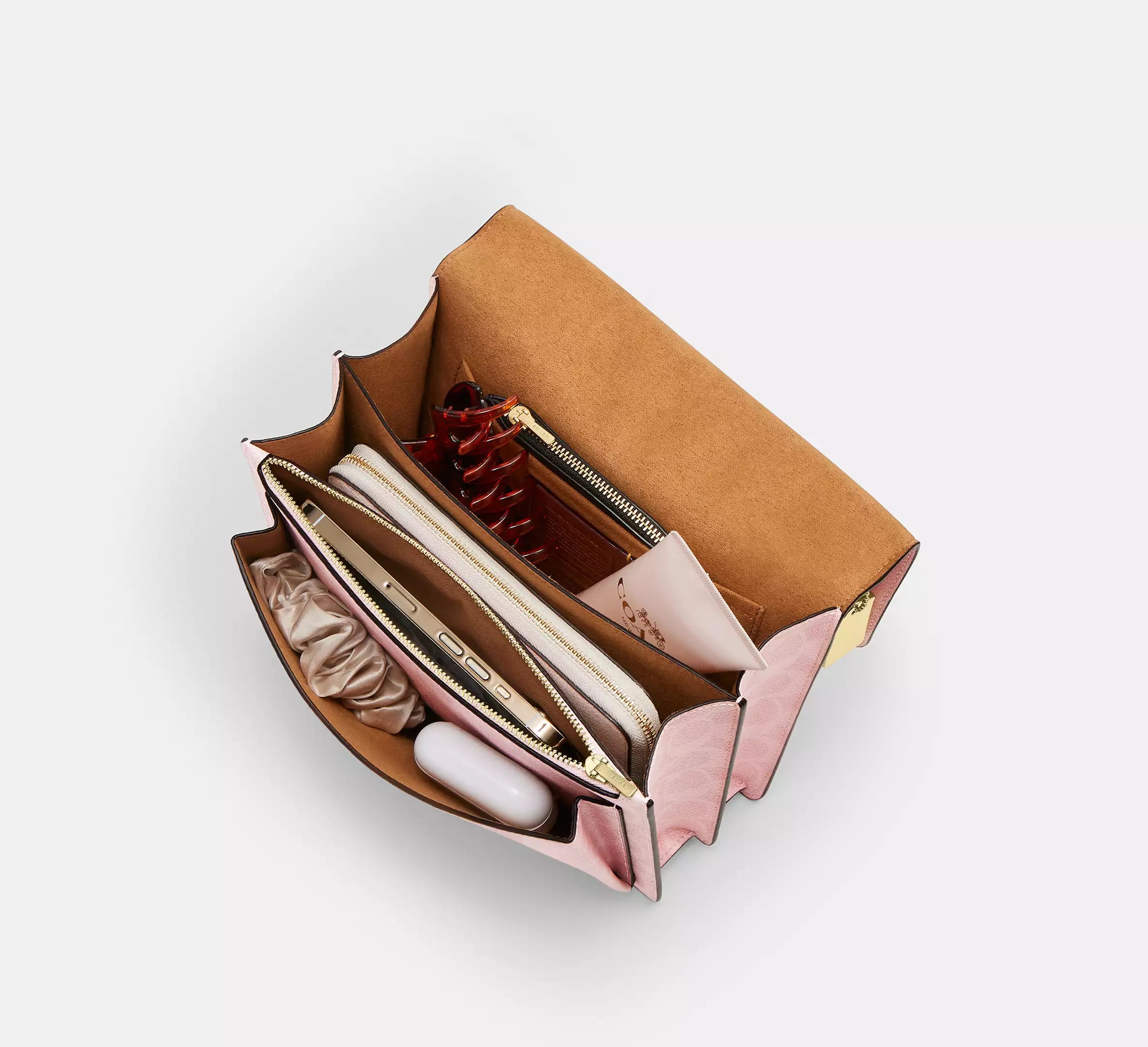 Klare Crossbody Bag In Signature Canvas With Charms