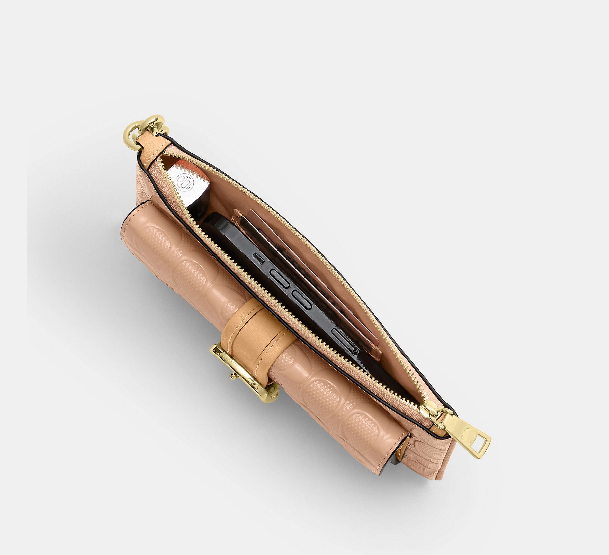 Ashton Wristlet In Signature Leather