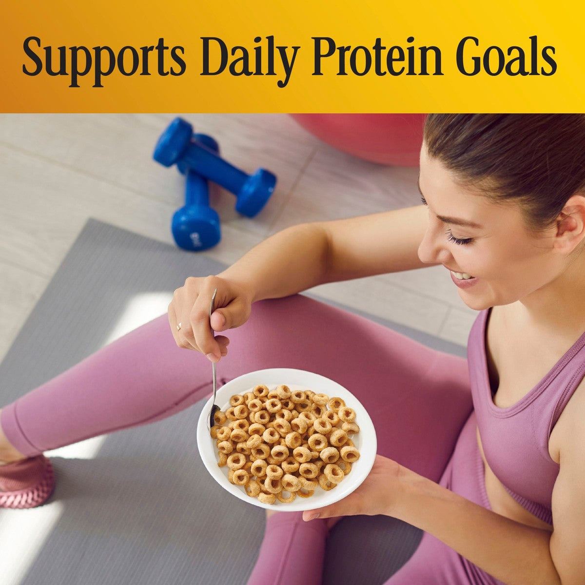 Cheerios Protein Honey Nut 14 oz imagen del producto 3