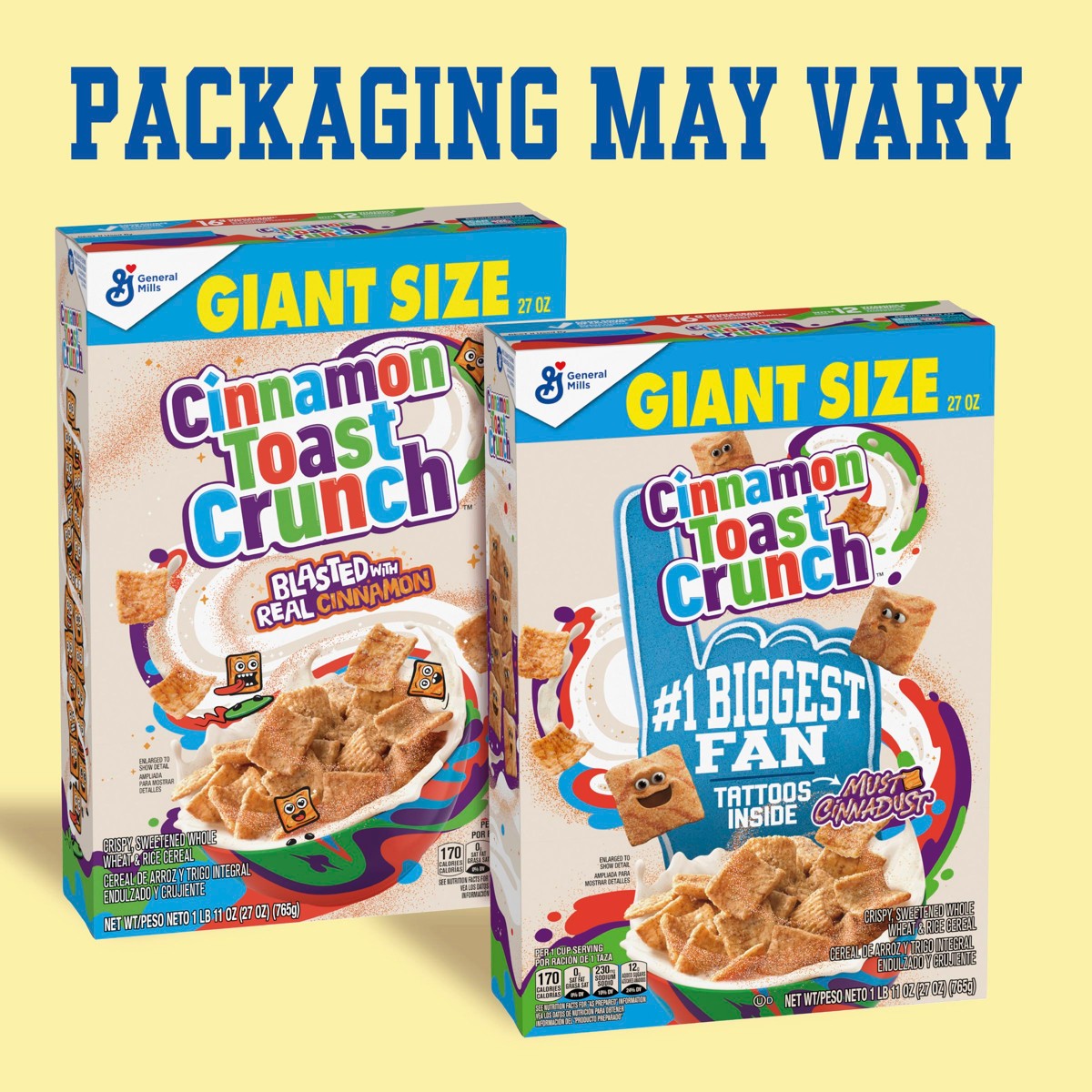 Cinnamon Toast Crunch cereal 27 oz / 765 g imagen 3