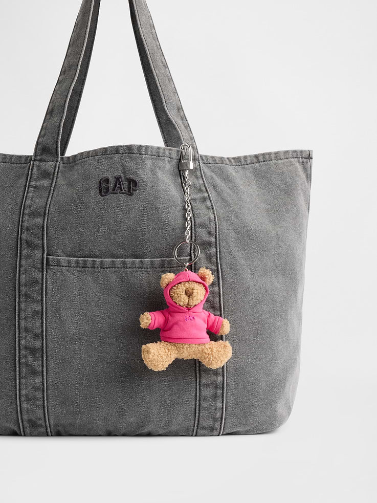 Gap Brannan Bear Hoodie Bag Charm Super Pink Neon vista adicional #color_GAP Super Pink Neon