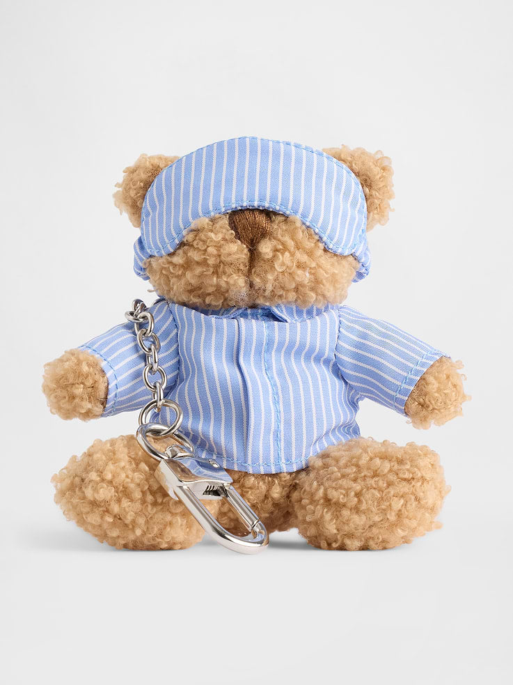 Gap Brannan Bear Sleep Bag Charm azul y blanco vista principal #color_GAP Blue & White Stripe