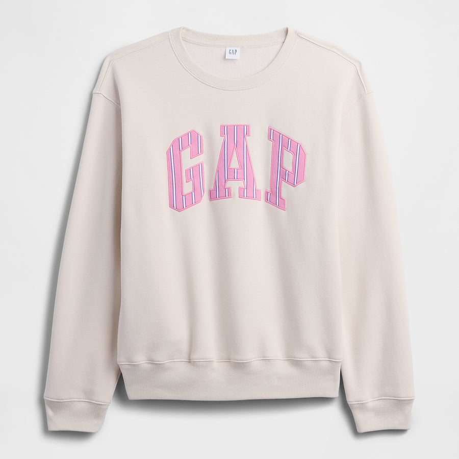 Sudadera GAP Tan chino extendida, vista frontal #color_GAP Tan chino