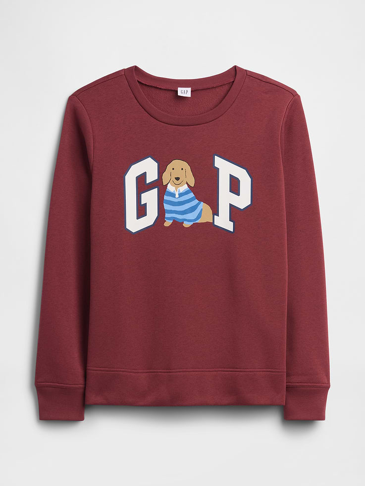 Sudadera GAP de mujer Relaxed Logo Dog, vista 5 #color_GAP Dog