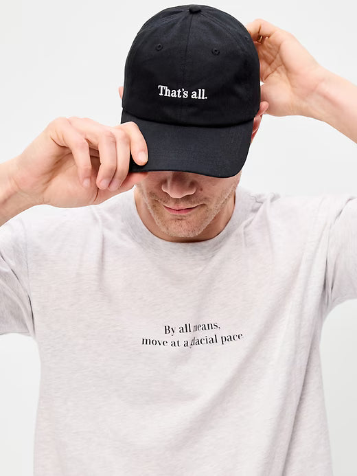 Baseball hat Old Navy x The Devil Wears Prada para adultos color Black Jack