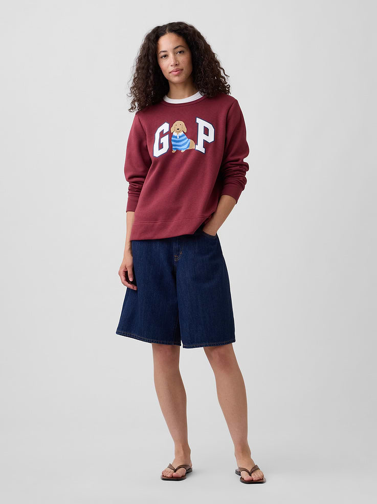 Sudadera GAP de mujer Relaxed Logo Dog, vista 3 #color_GAP Dog