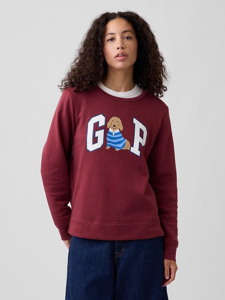Sudadera GAP de mujer Relaxed Logo Dog, vista 1 #color_GAP Dog