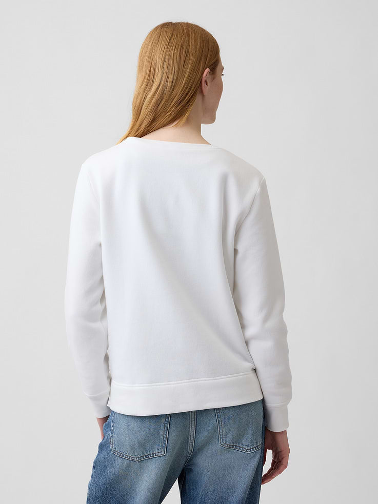 Sudadera GAP de mujer Relaxed Logo Bear, vista 2 #color_GAP Bear