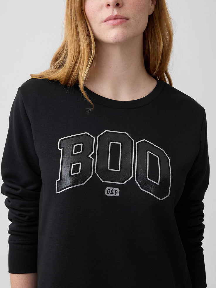 Sudadera GAP de mujer Relaxed Logo Boo Multi, vista 4 #color_GAP Boo Multi