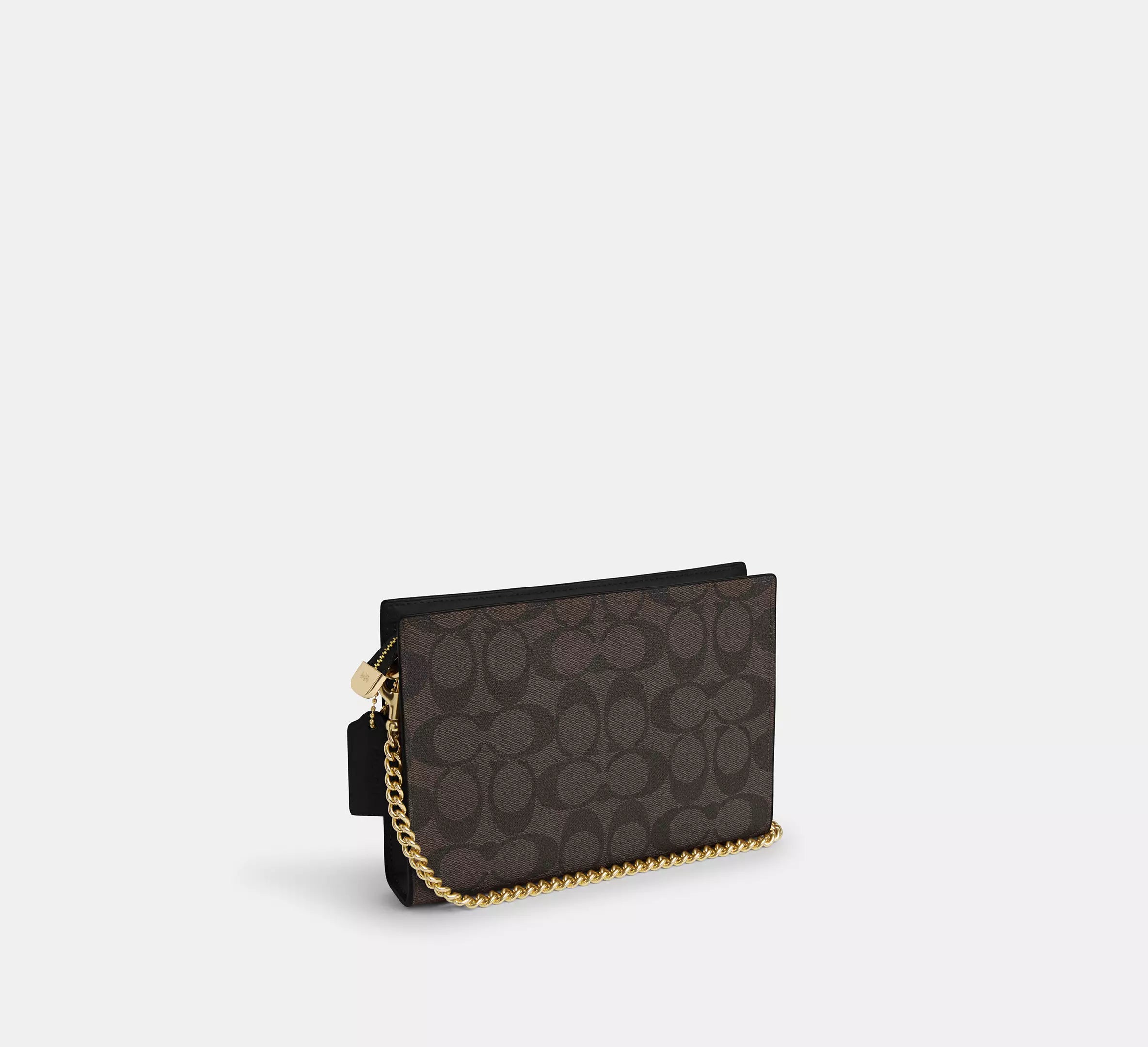 Slim Crossbody In Signature Canvas