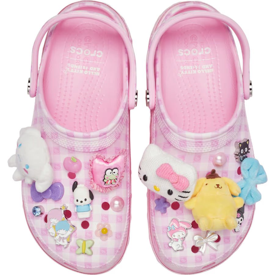 Crocs Hello Kitty and Friends Classic Platform Clog rosa para mujer