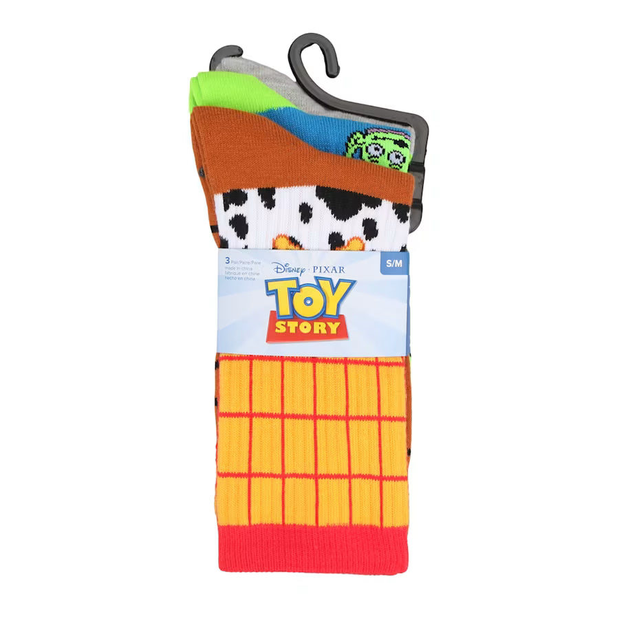 Disney and Pixar's Toy Story Crocs Socks 3 Pack