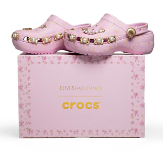 LoveShackFancy Classic Platform Clog